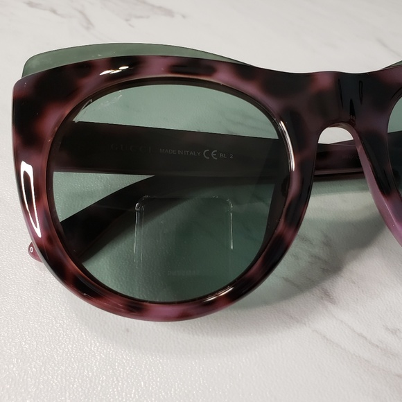 Gucci Havana Animal Print Cat Eye Sunglasses main image 6
